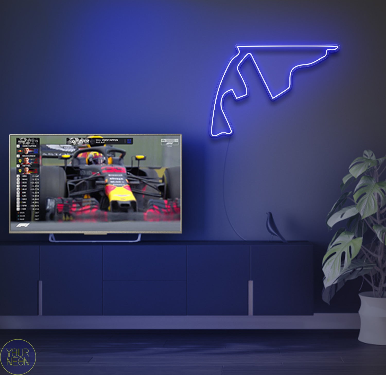 Abu Dhabi Grand Prix Yas Marina Circuit - LED neon lamp