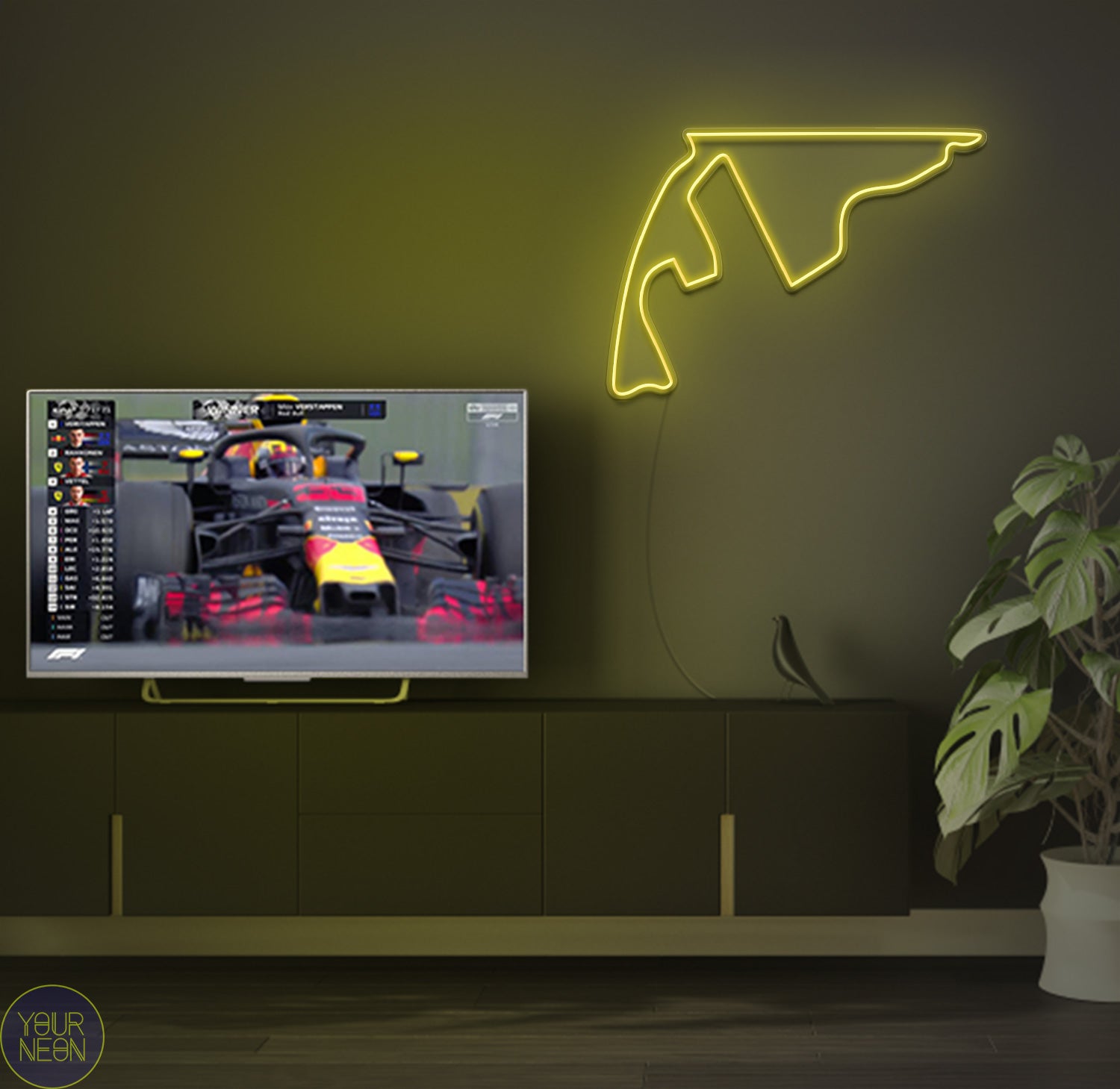 Abu Dhabi Grand Prix Yas Marina Circuit - LED neon lamp