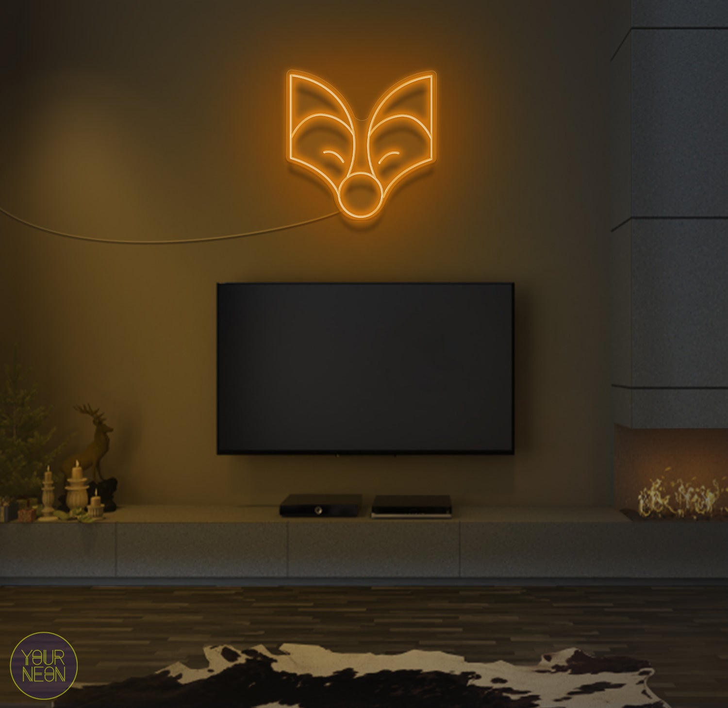 Vos Dieren - LED neon lamp
