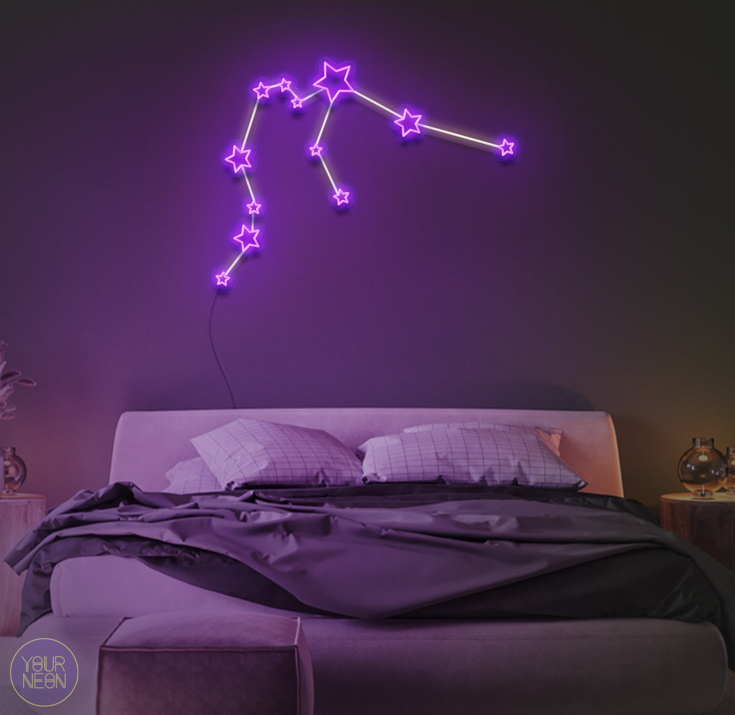 Waterman I Sterrenbeeld - LED neon lamp