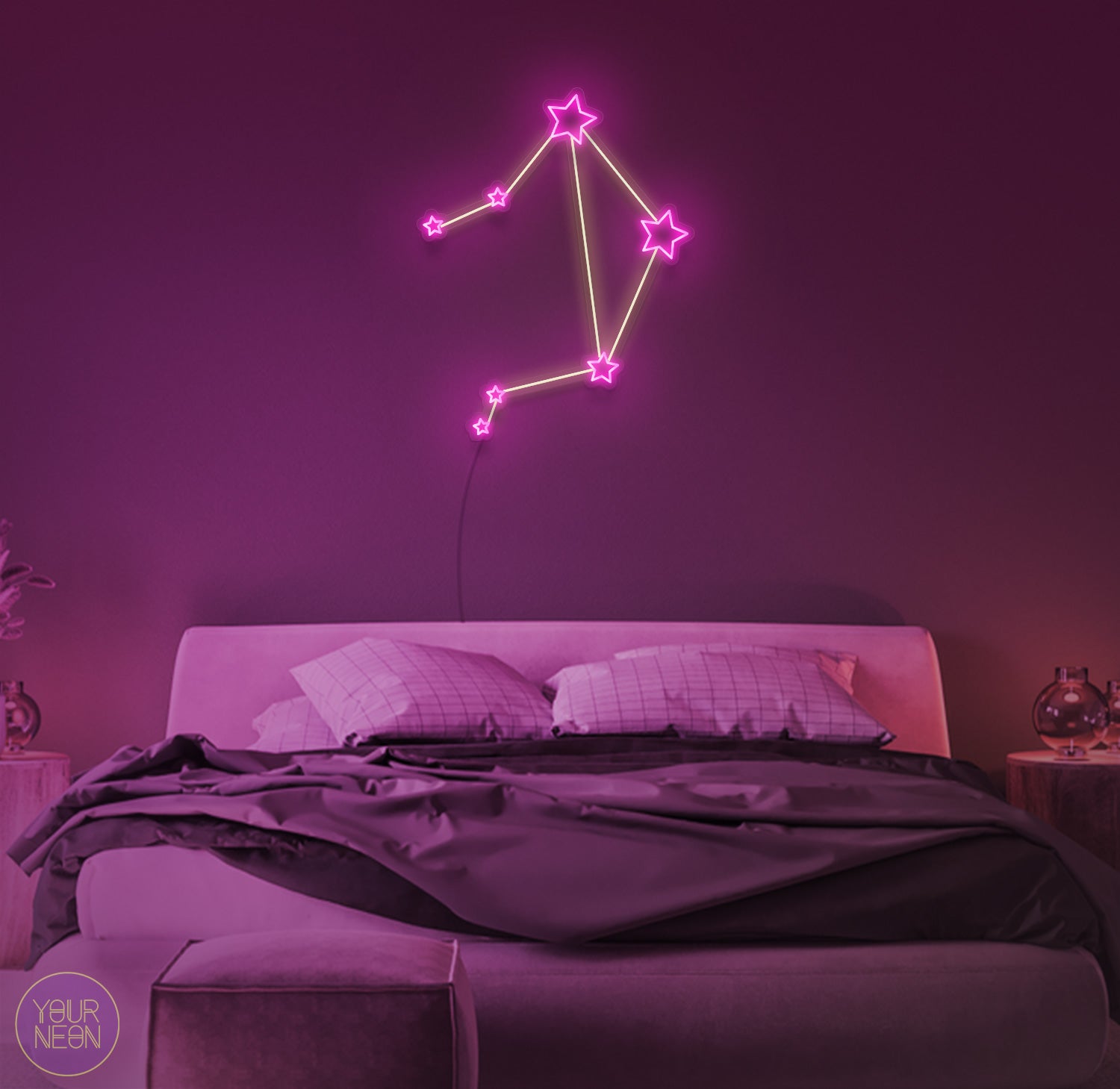Weegschaal I Sterrenbeeld - LED neon lamp