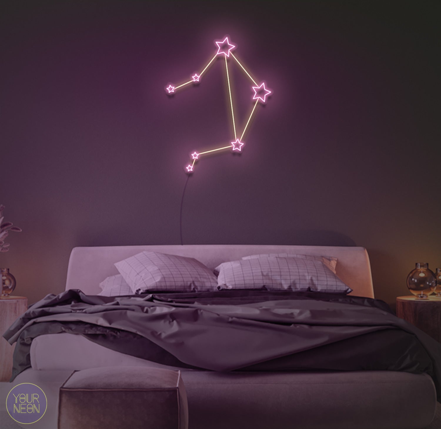 Weegschaal I Sterrenbeeld - LED neon lamp