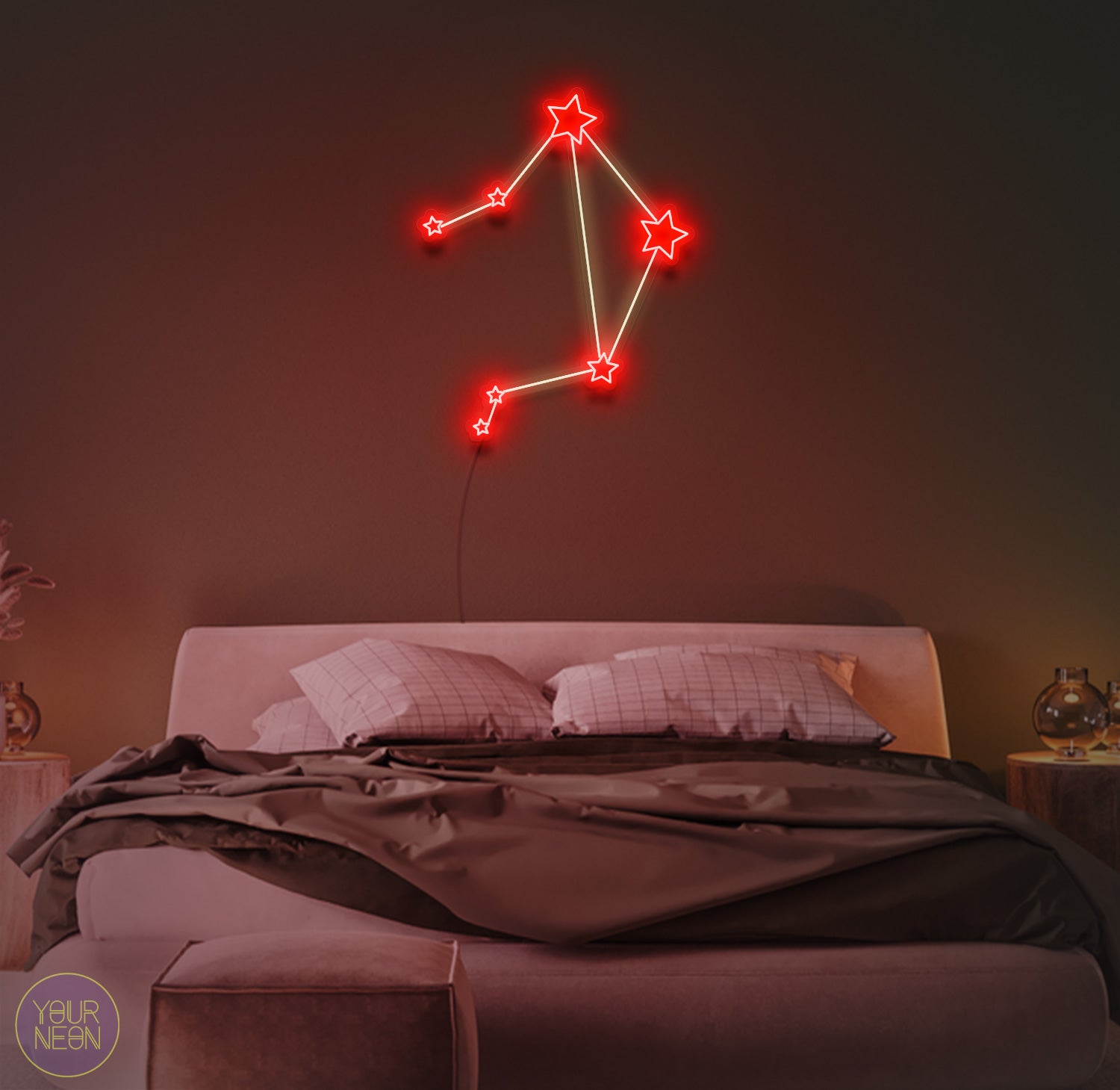 Weegschaal I Sterrenbeeld - LED neon lamp