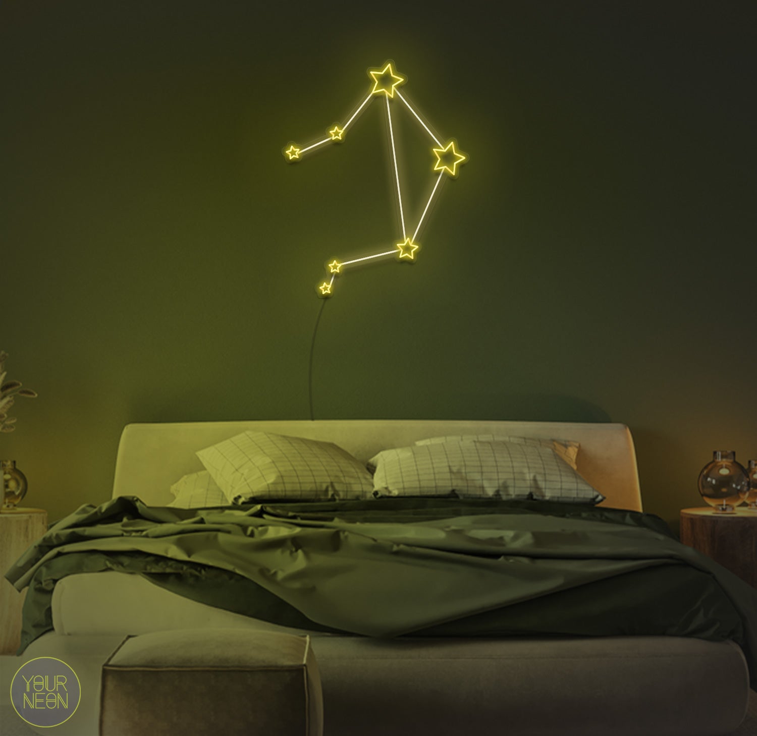 Weegschaal I Sterrenbeeld - LED neon lamp