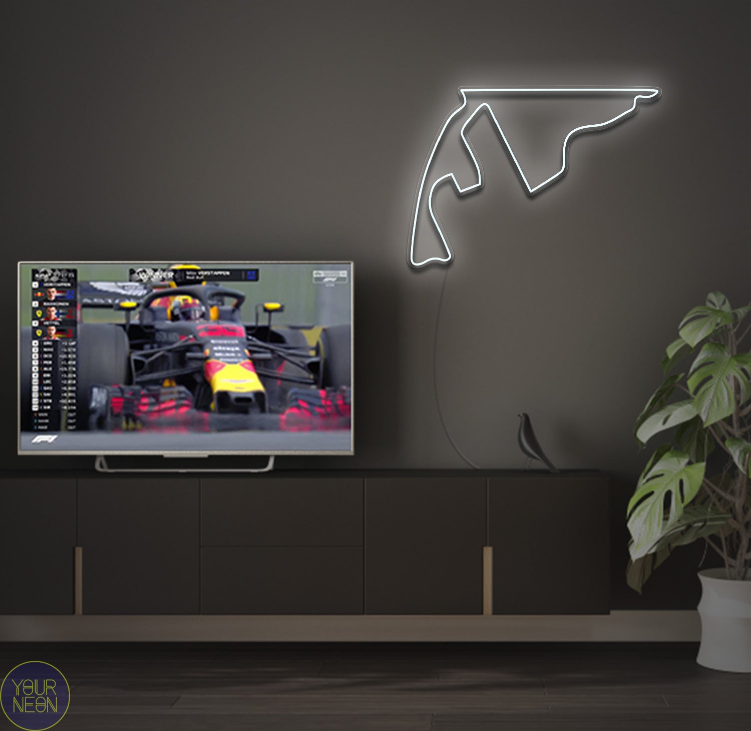 Abu Dhabi Grand Prix Yas Marina Circuit - LED neon lamp