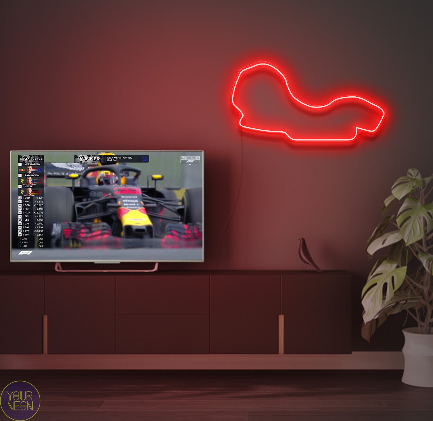 Australische Grand Prix Albert Park Circuit, Melbourne - LED neon lamp