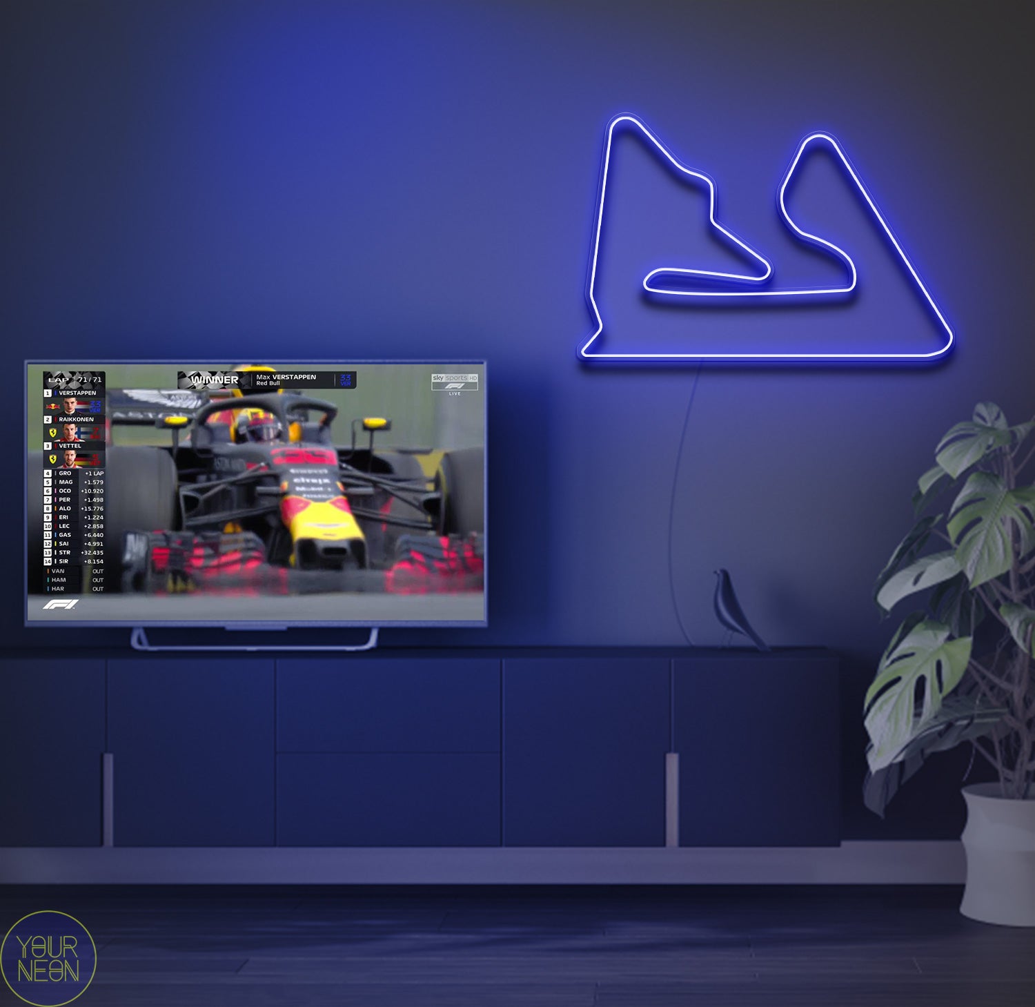 Bahreinse Grand Prix Bahrain International Circuit, Sakhir - LED neon lamp