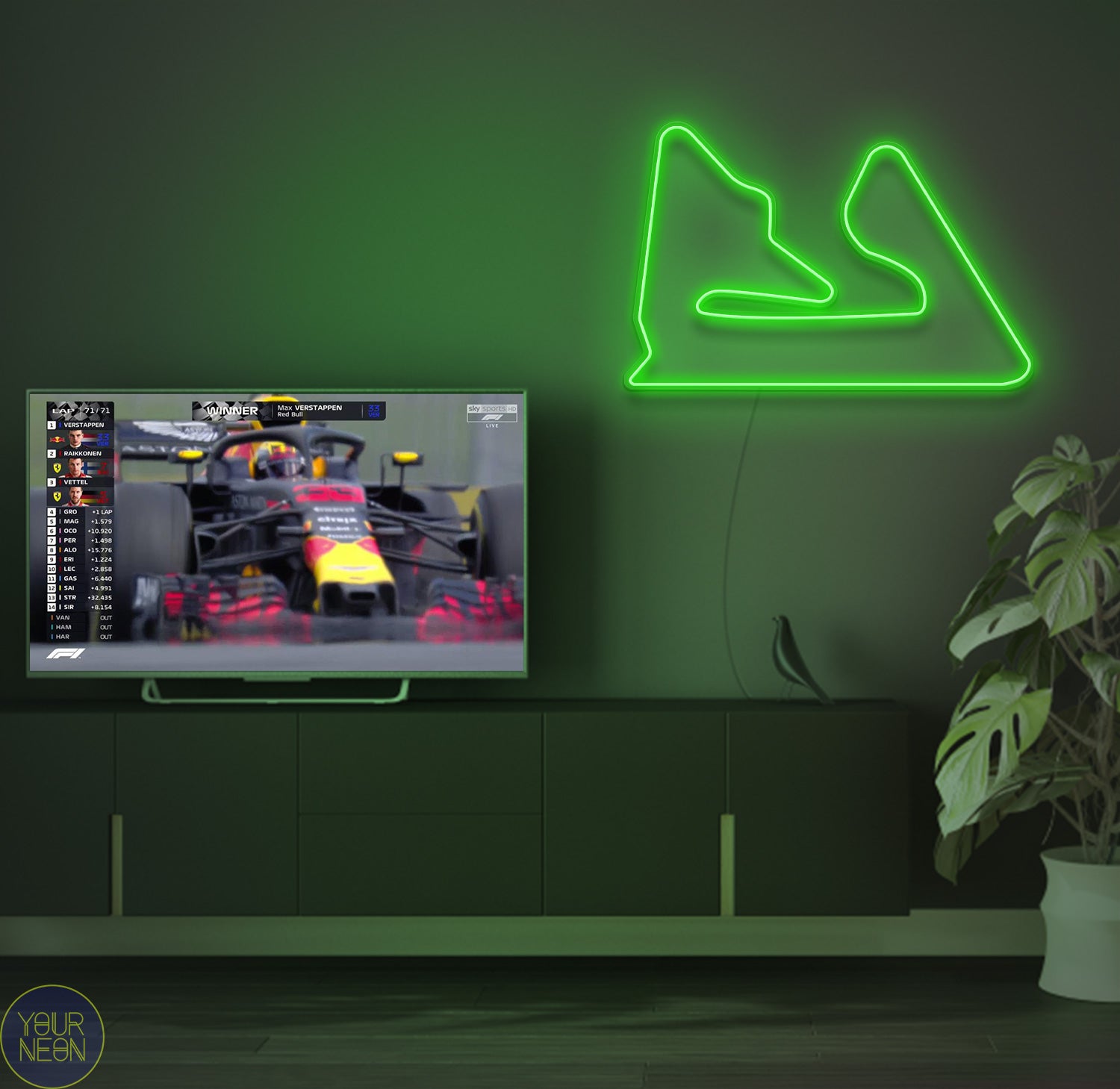 Bahreinse Grand Prix Bahrain International Circuit, Sakhir - LED neon lamp