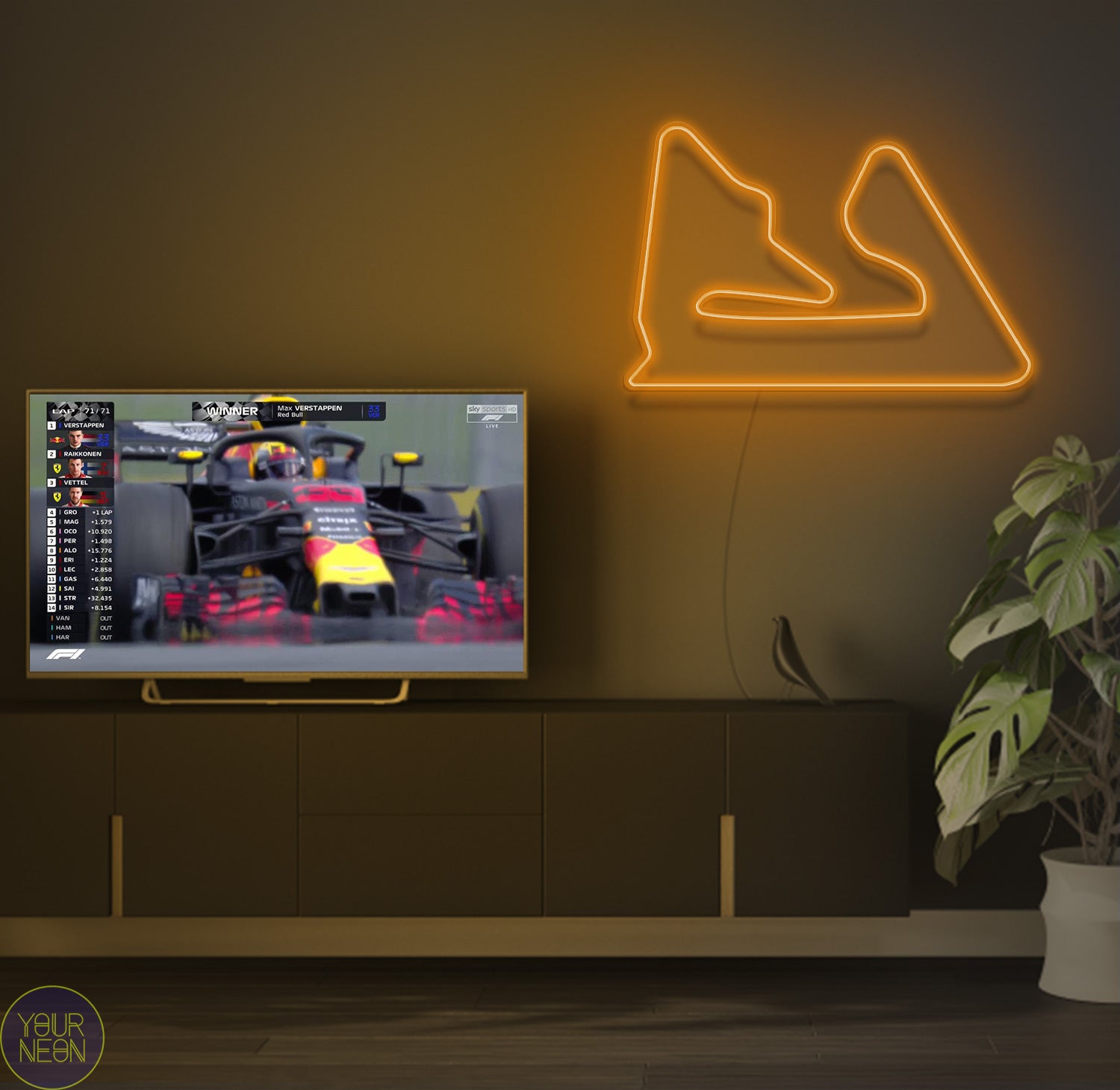 Bahreinse Grand Prix Bahrain International Circuit, Sakhir - LED neon lamp