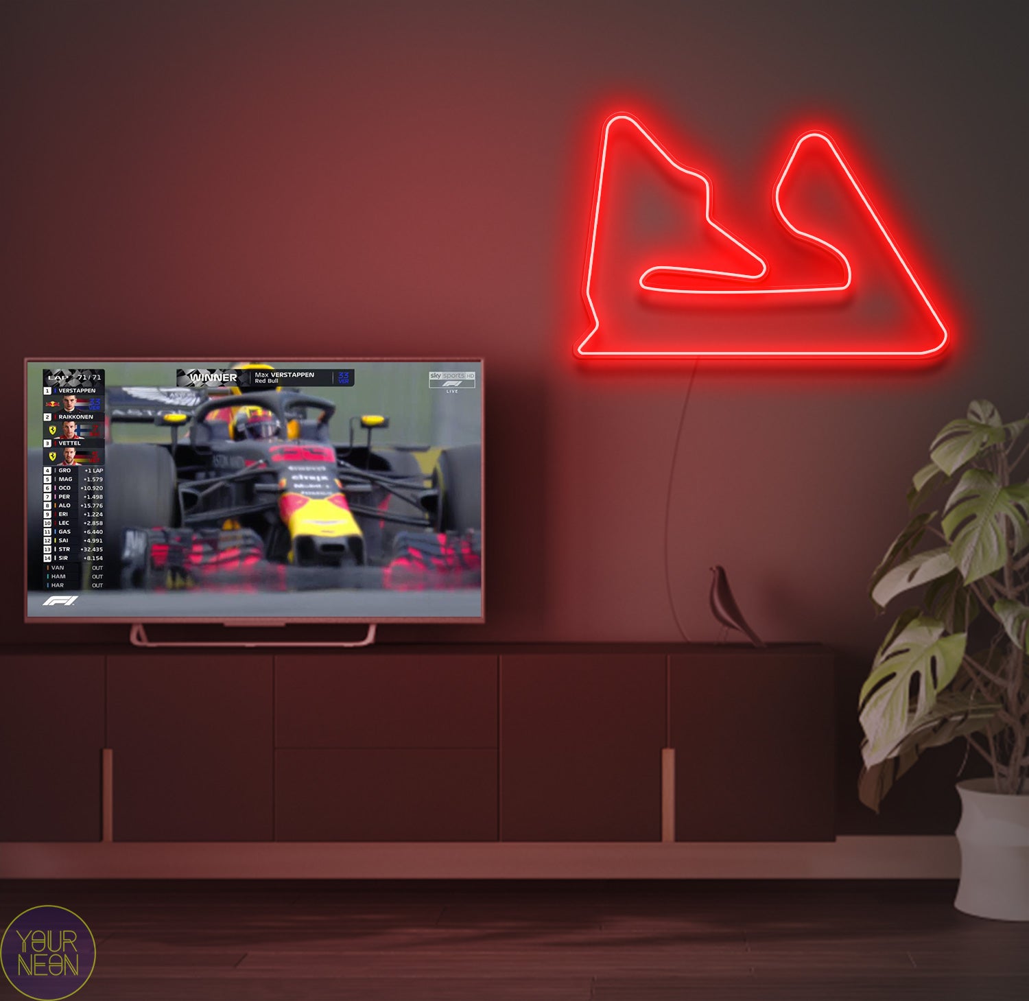 Bahreinse Grand Prix Bahrain International Circuit, Sakhir - LED neon lamp