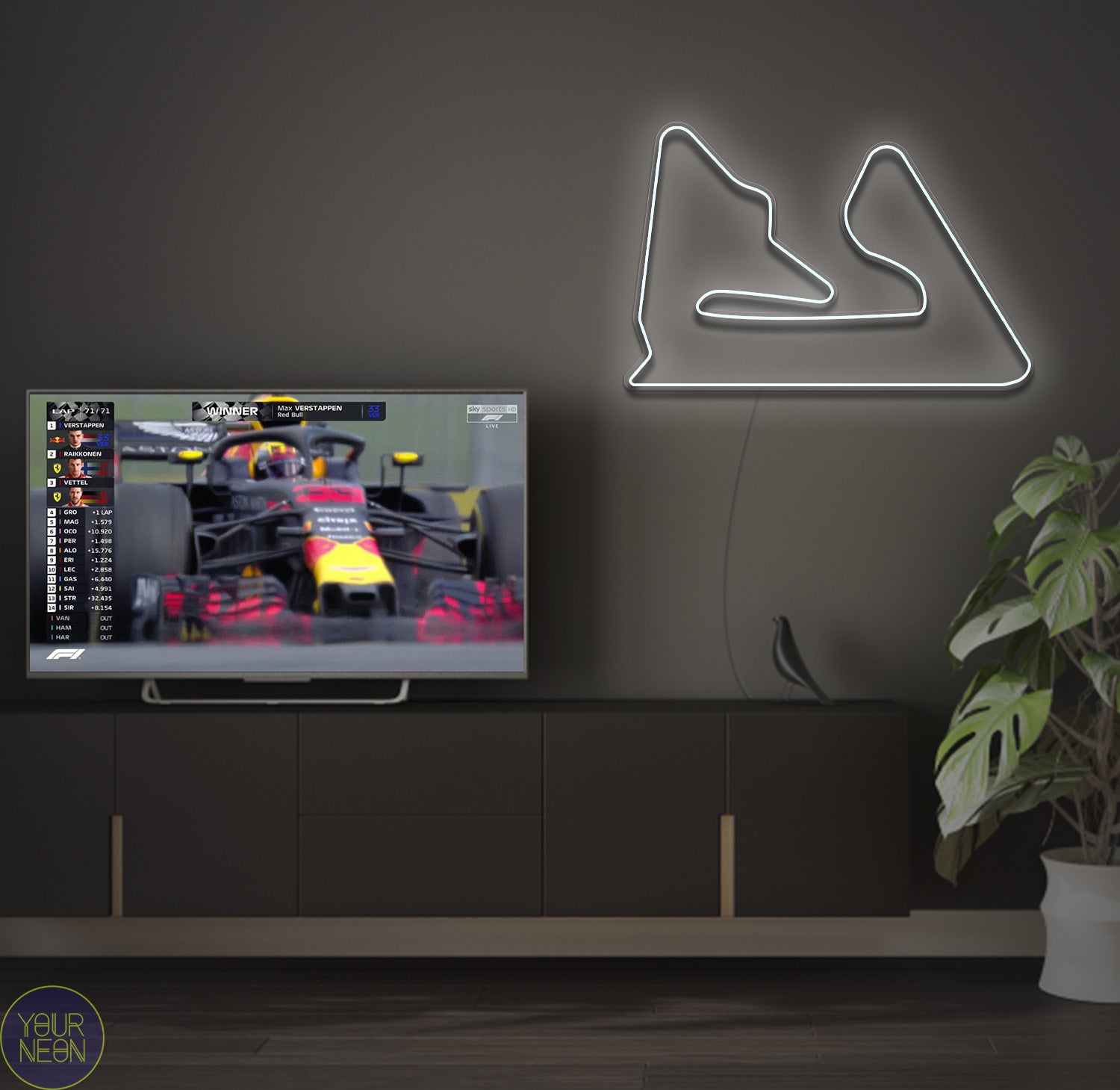 Bahreinse Grand Prix Bahrain International Circuit, Sakhir - LED neon lamp