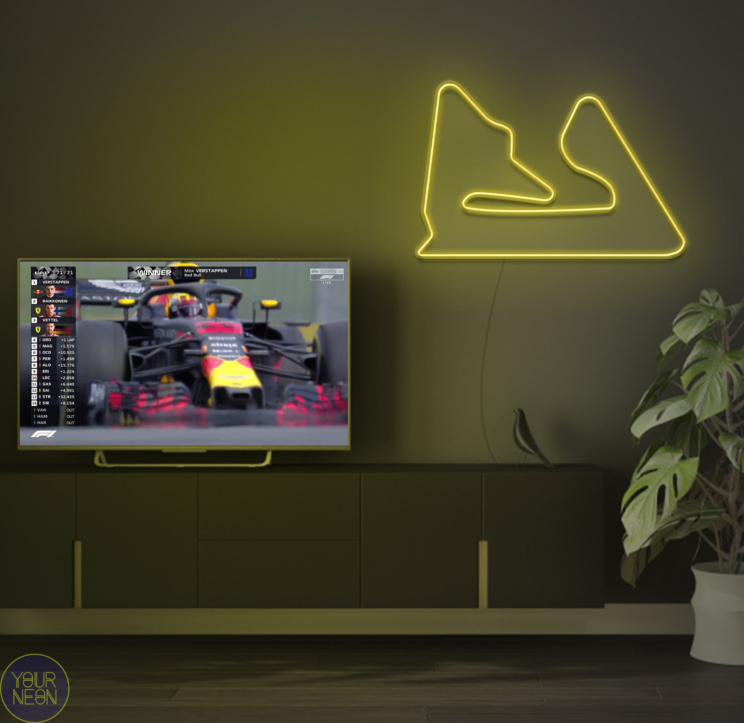 Bahreinse Grand Prix Bahrain International Circuit, Sakhir - LED neon lamp