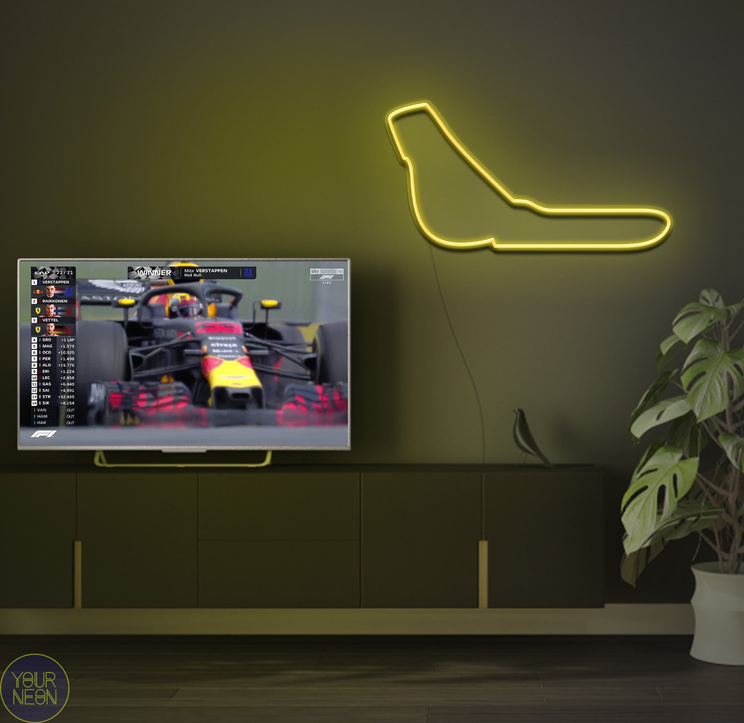 Italiaanse Grand Prix Autodromo Nazionale Monza, Monza - LED neon lamp