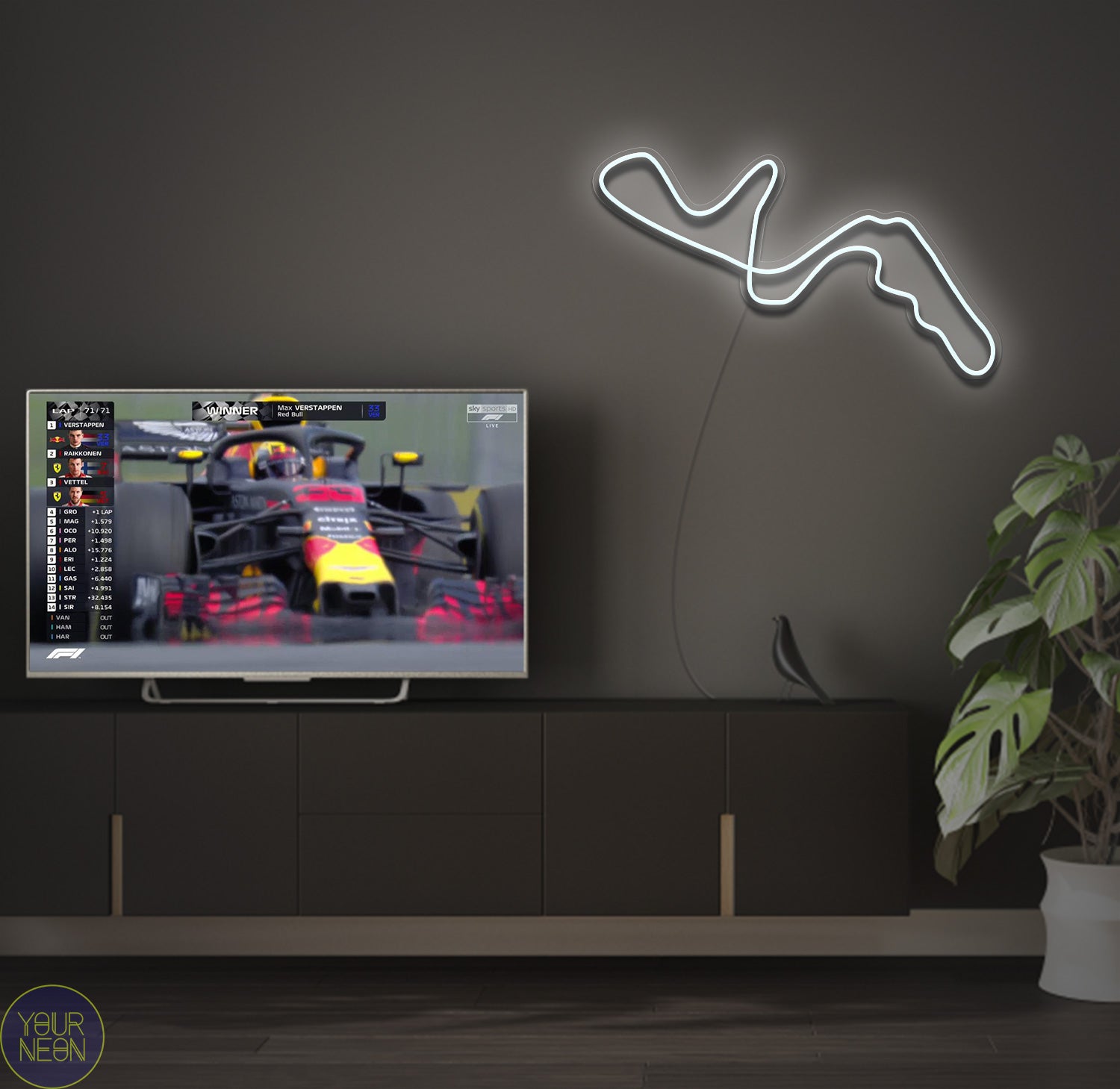 Japanse Grand Prix Suzuka Circuit - LED neon lamp