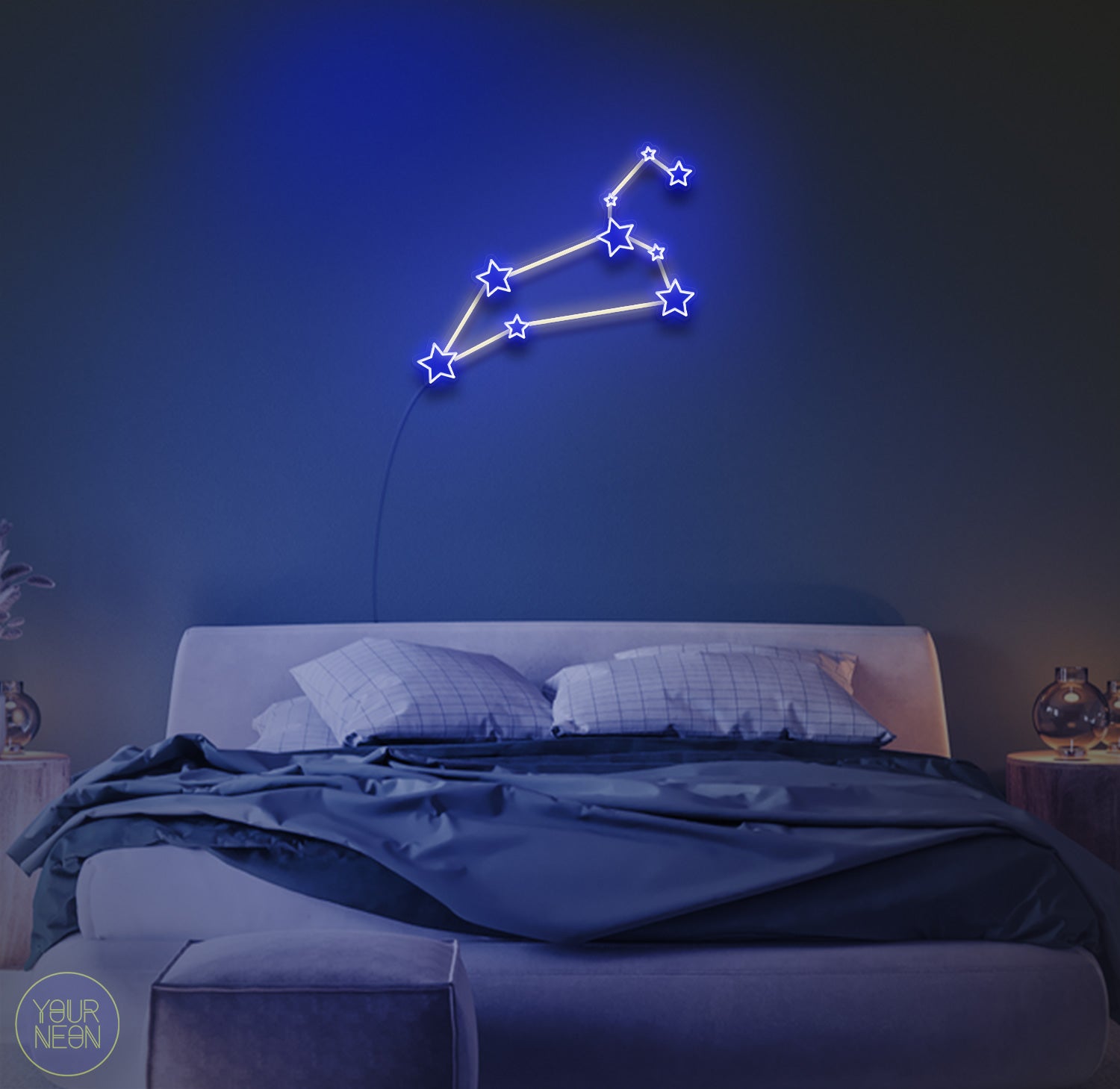 Leeuw I Sterrenbeeld - LED neon lamp