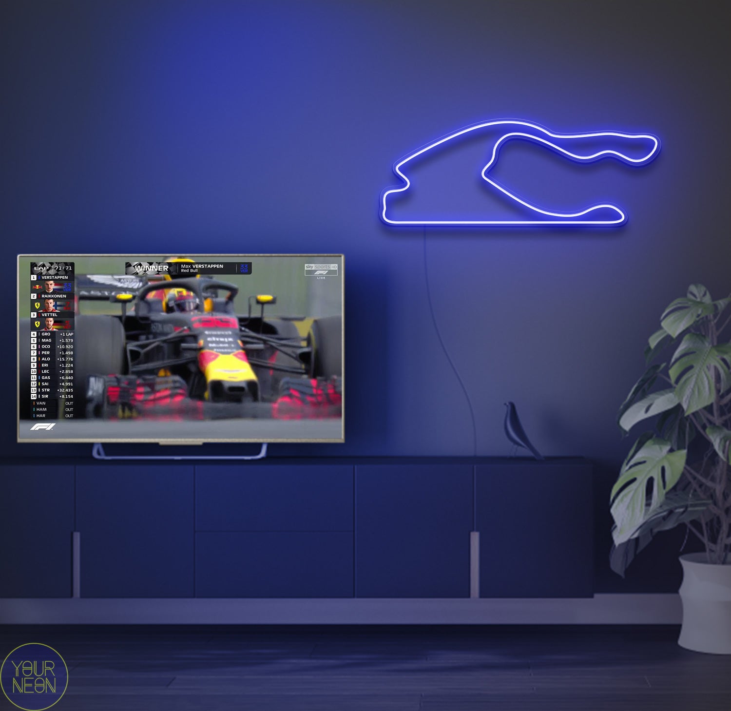 Miami Grand Prix Miami International Autodrome, Miami Gardens - LED neon lamp