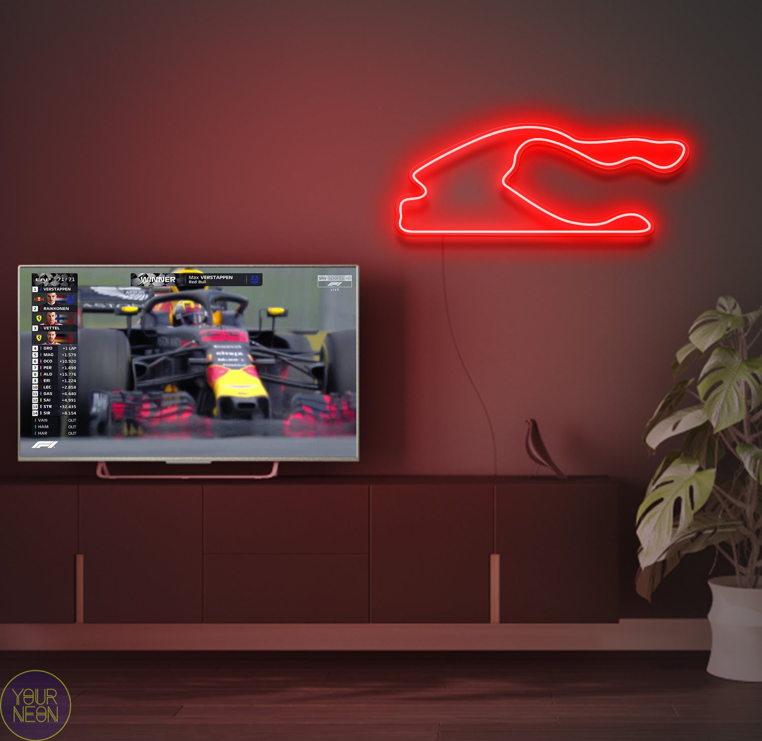 Miami Grand Prix Miami International Autodrome, Miami Gardens - LED neon lamp