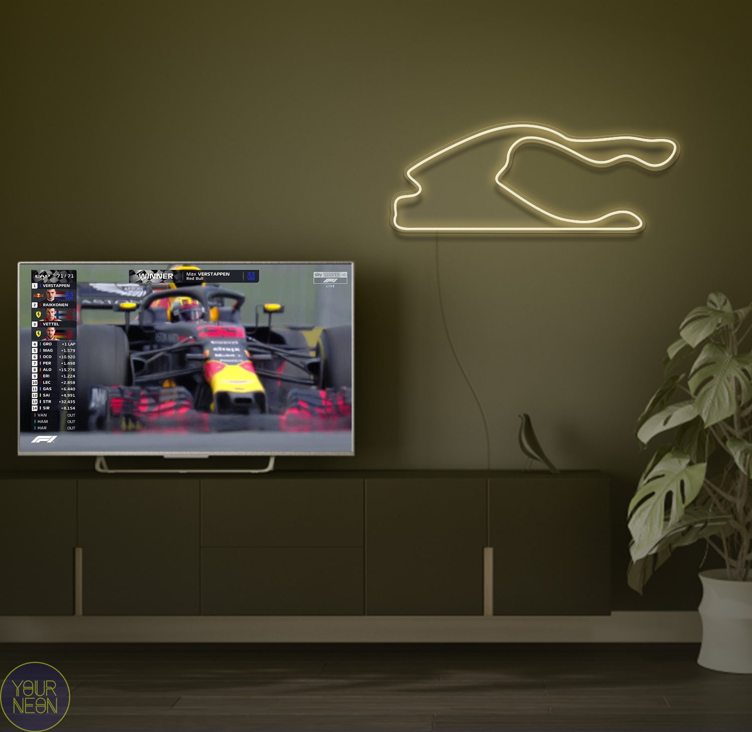 Miami Grand Prix Miami International Autodrome, Miami Gardens - LED neon lamp