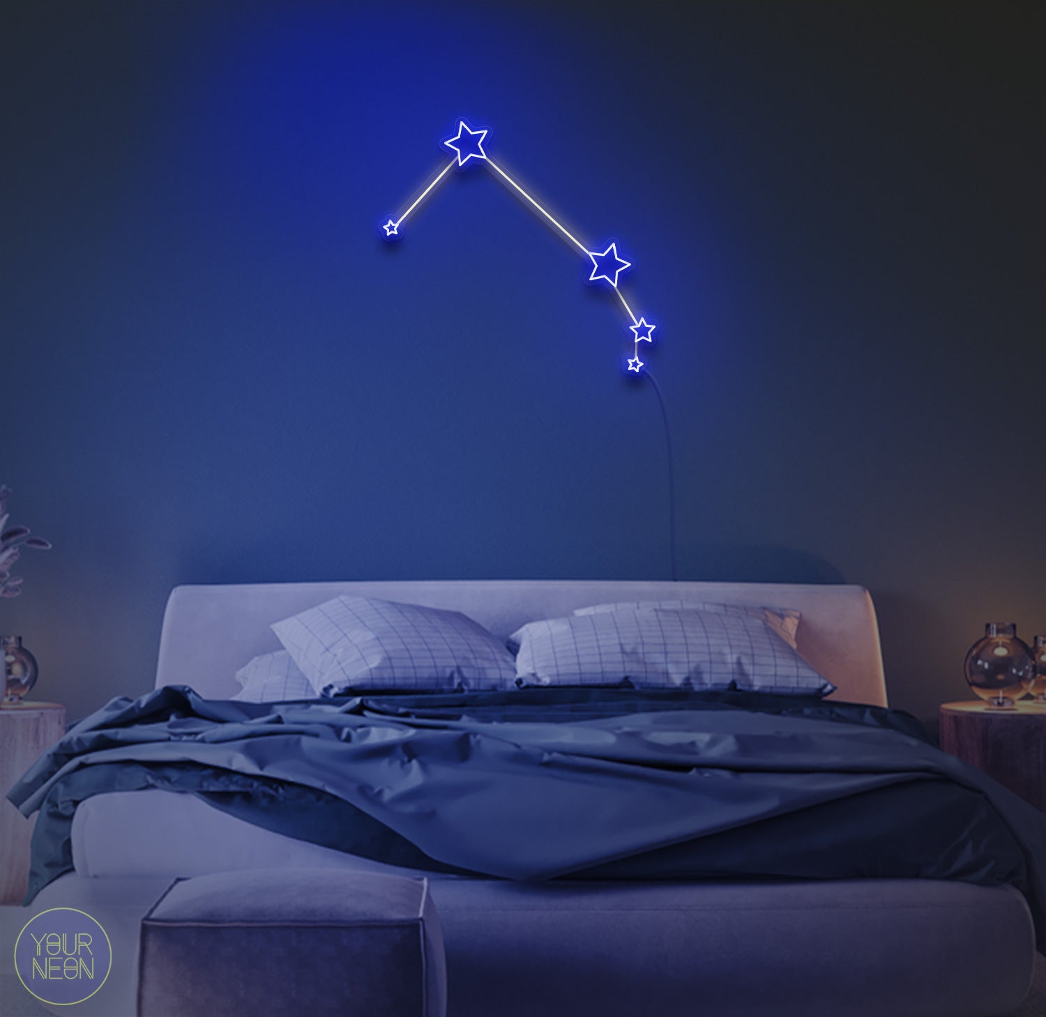 Ram I Sterrenbeeld - LED neon lamp