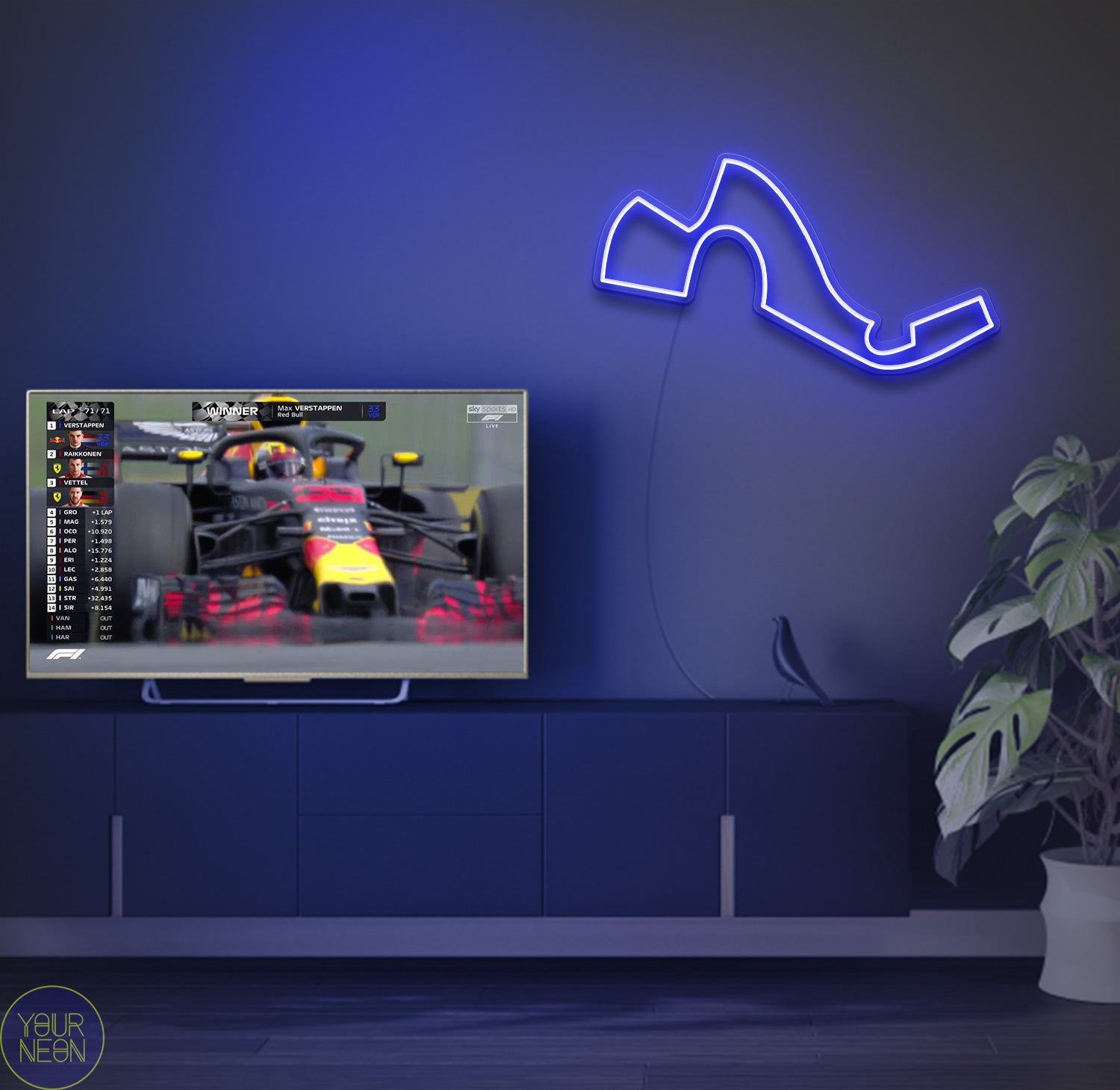 Russische Grand Prix Sochi Autodrom, Sochi - LED neon lamp