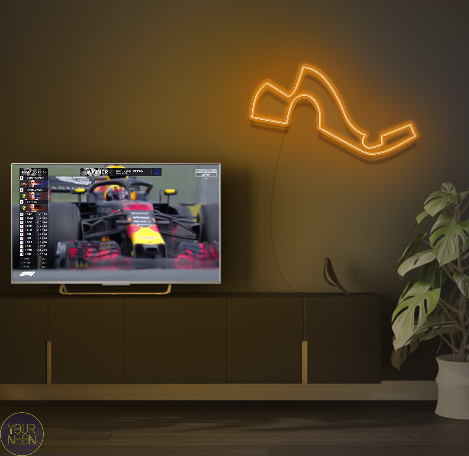 Russische Grand Prix Sochi Autodrom, Sochi - LED neon lamp