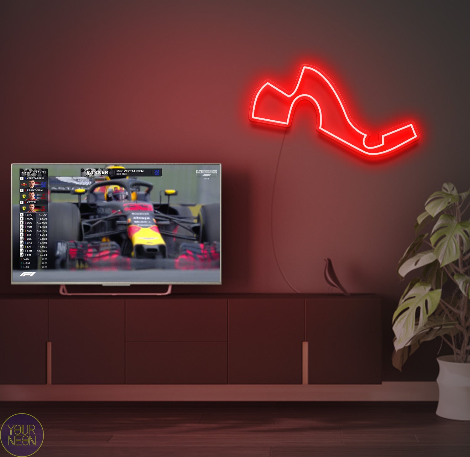 Russische Grand Prix Sochi Autodrom, Sochi - LED neon lamp